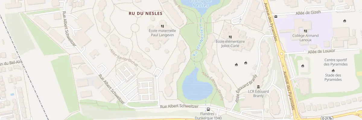Plan du 10 All Paul Langevin à Champs-sur-Marne