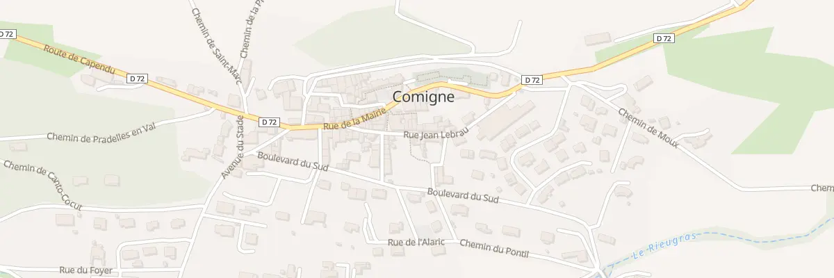 Plan du 21 Rue Jean Lebrau à Comigne