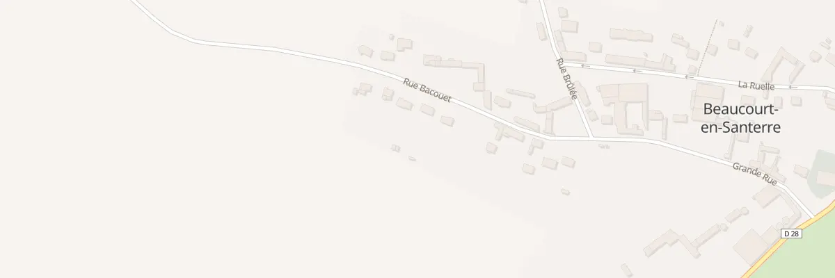 Plan du 15 Rue Bacouët à Beaucourt-en-Santerre