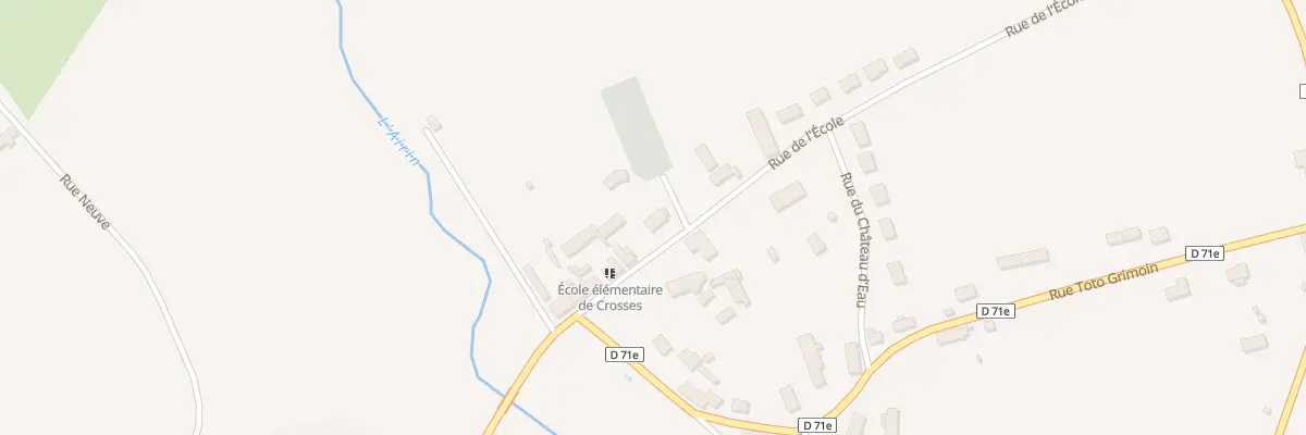 Plan du 15 Rue de l’Ecole à Crosses