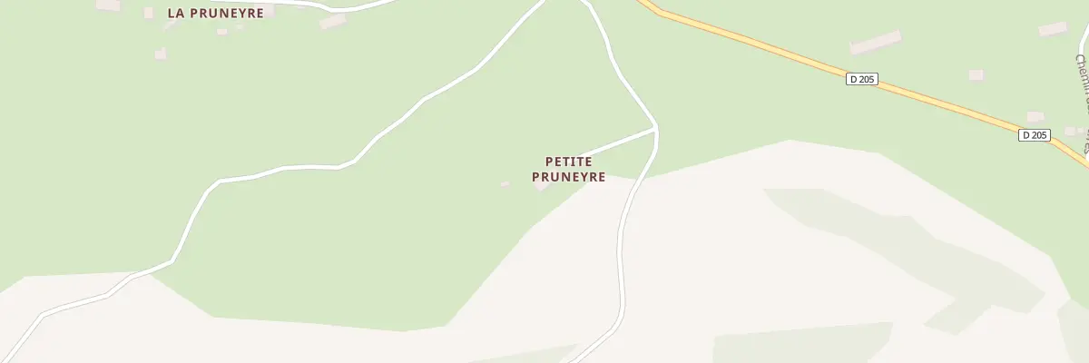Plan du 5247 La Pruneyre à Menet