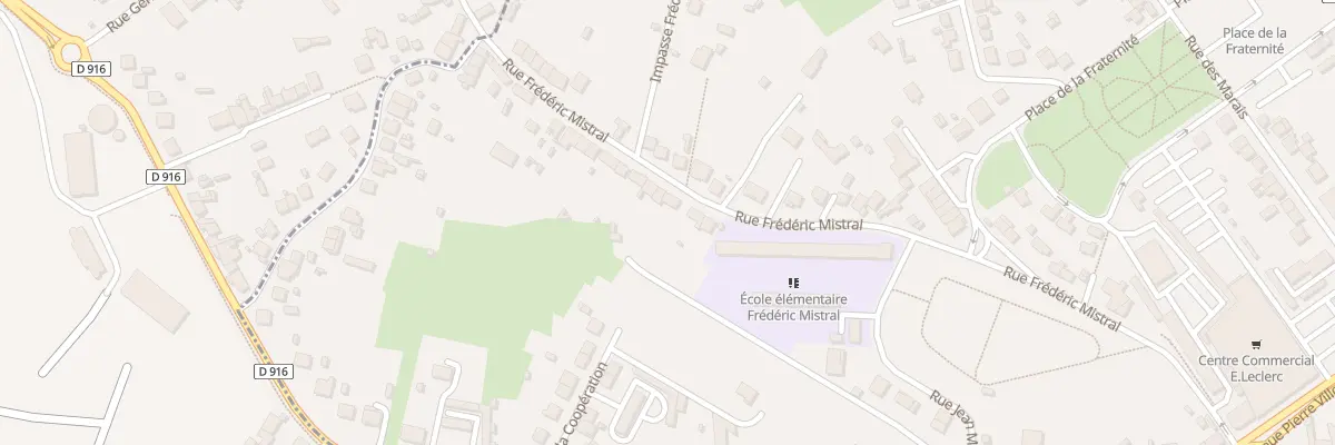 Plan du 29 Rue Frédéric Mistral à Montluçon