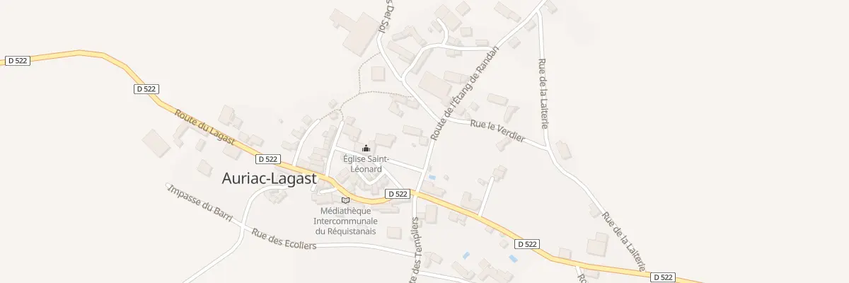 Plan du 5058 Auriac Lagast à Auriac-Lagast