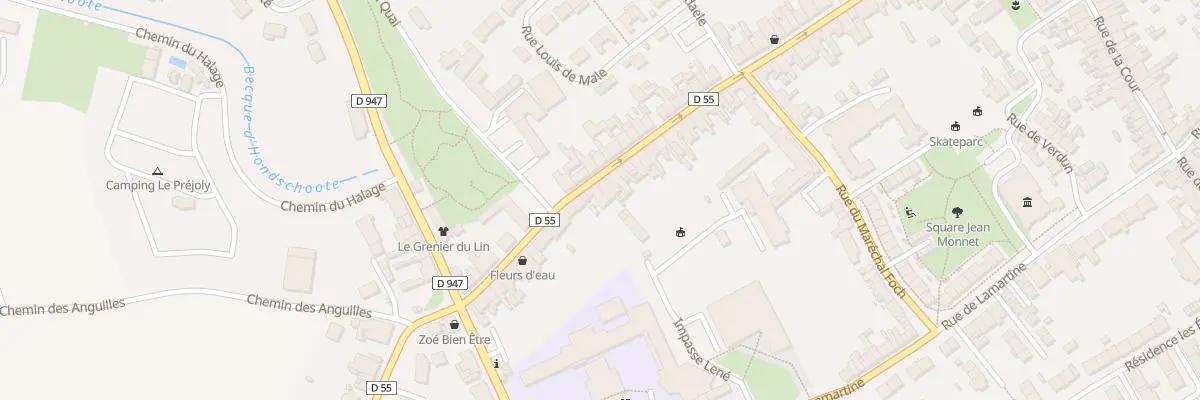 Plan du 67 Rue de la Libération à Hondschoote