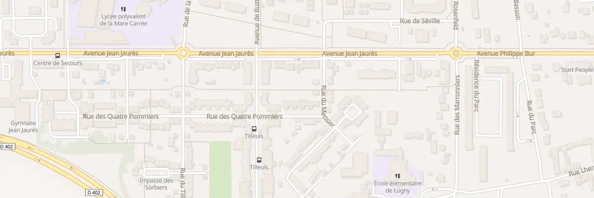 Plan du 42 Rue des Quatre Pommiers à Moissy-Cramayel