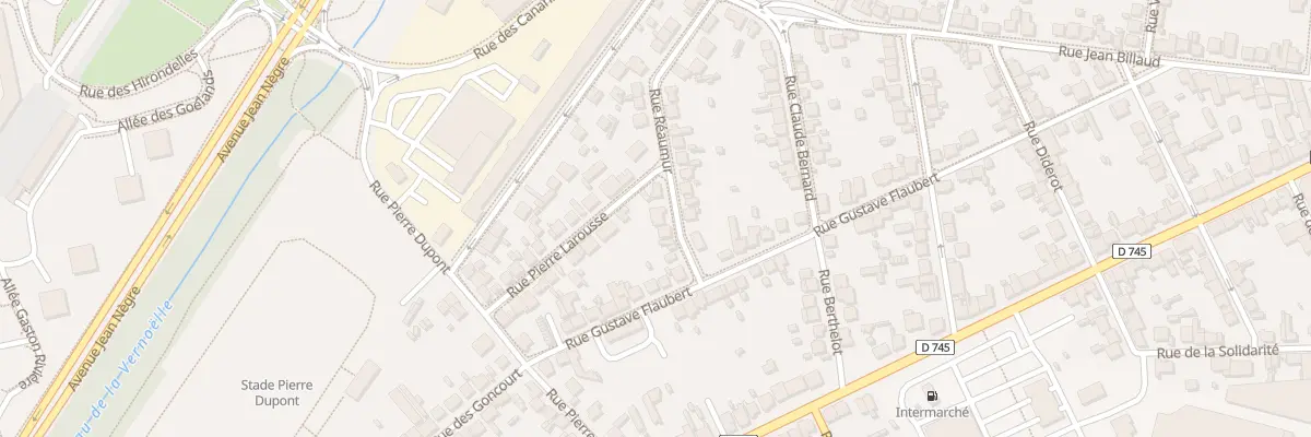 Plan du 5 Rue Réaumur à Montluçon