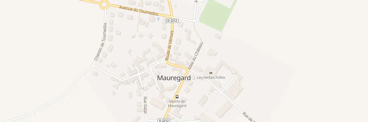 Plan du 4 Rue de la Porte de la Ville à Mauregard