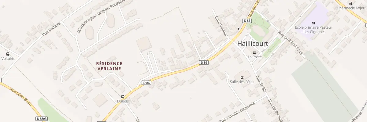 Plan du 46 Rue du 1er Mai à Haillicourt