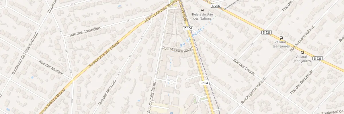 Plan du 35 Rue du Puits Perdu à Gournay-sur-Marne
