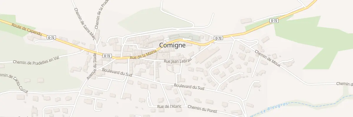 Plan du 20 Rue Jean Lebrau à Comigne