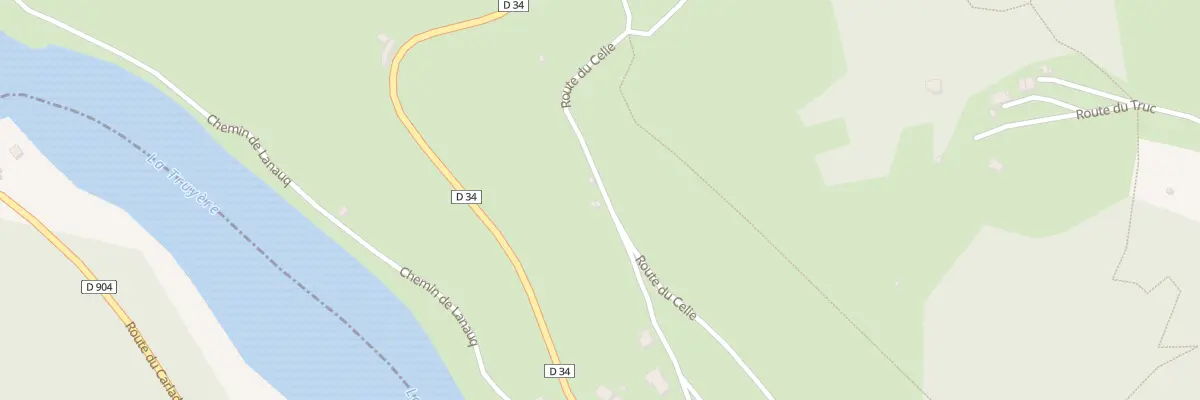 Plan du 5145 Campredon à Campouriez
