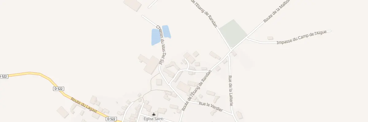 Plan du 5064 Auriac Lagast à Auriac-Lagast