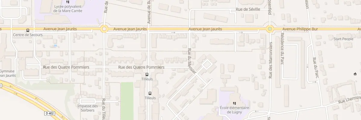 Plan du 24 Rue des Quatre Pommiers à Moissy-Cramayel