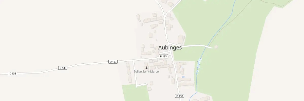 Plan du 21 Bourg d’Aubinges à Aubinges