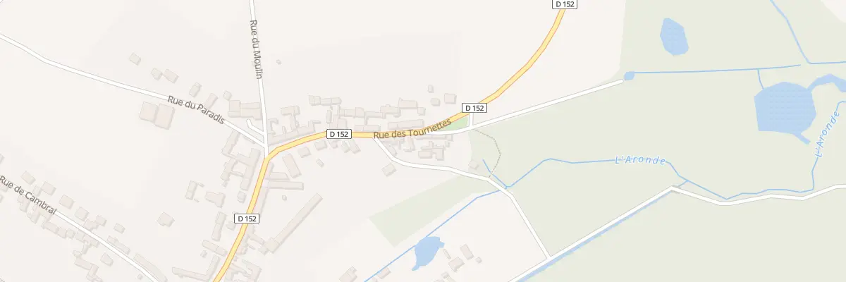 Plan du 20 Rue des Tournettes à Montiers
