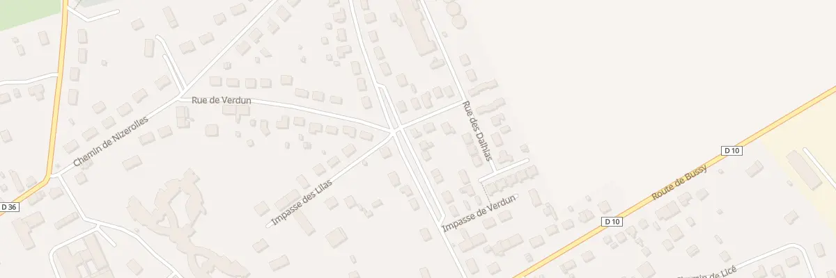 Plan du 14 Rue de Verdun à Dun-sur-Auron