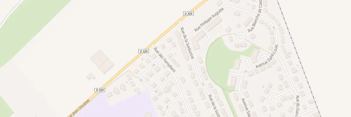 Plan du 2 Rue des Templiers à Montdidier