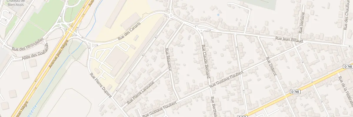Plan du 16 Rue Réaumur à Montluçon