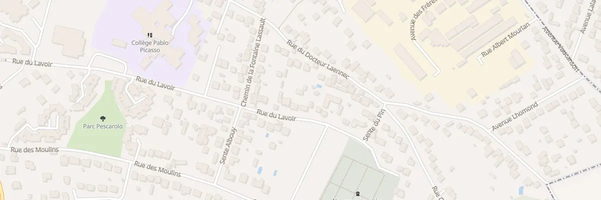 Plan du 93B Rue du Lavoir à Montfermeil