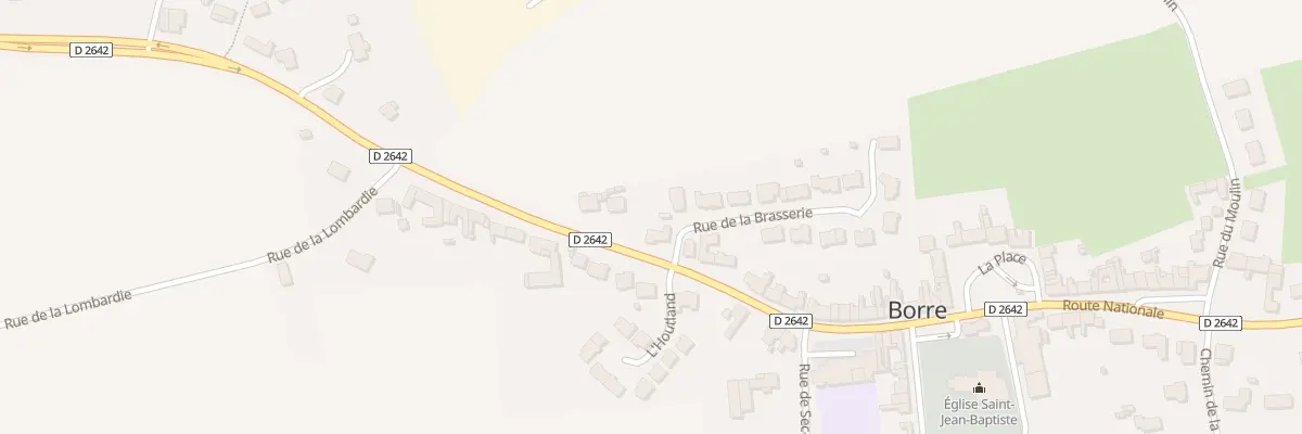 Plan du 1207 Rte Nationale à Borre