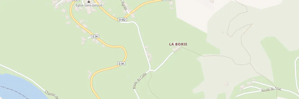 Plan du 5311 Levers à Campouriez