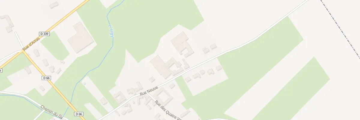 Plan du 9 Rue Neuve à Lattre-Saint-Quentin
