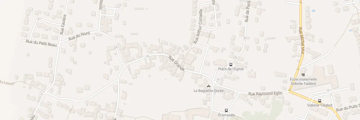 Plan du 6 Rue Grande à Savigny-le-Temple