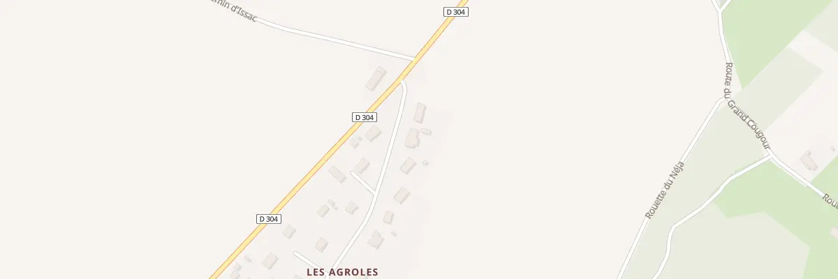 Plan du 30 Rte des Agroles à Lignerolles