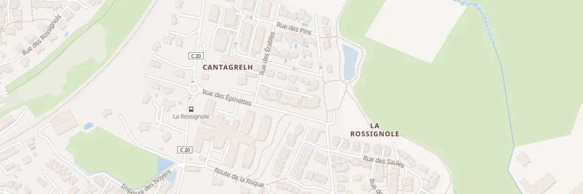 Plan du 34 Rue des Erables à Onet-le-Château