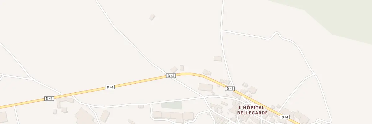 Plan du 5560 L’Hopital Bellegarde à Réquista