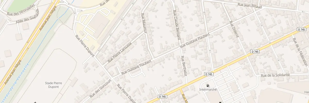 Plan du 4 Rue Réaumur à Montluçon