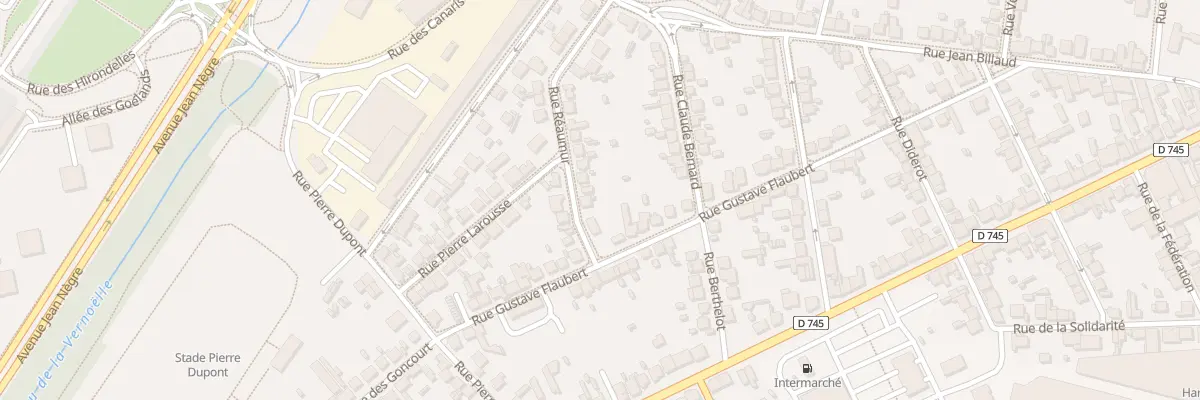 Plan du 6 Rue Réaumur à Montluçon