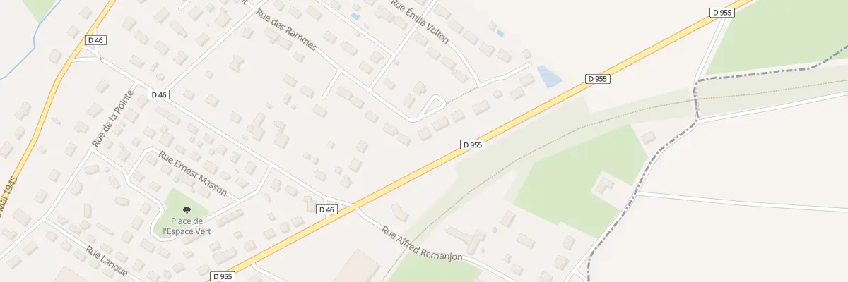 Plan du 26 Rue des Ramines aux Aix-d’Angillon