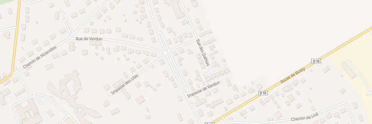 Plan du 12 Rue de Verdun à Dun-sur-Auron