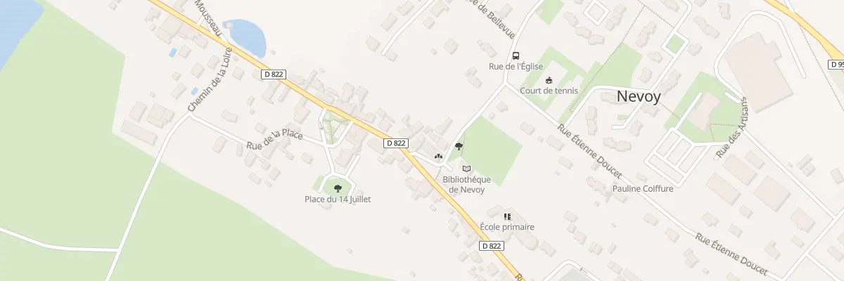 Plan du 217 Rue du Vieux Bourg à Nevoy
