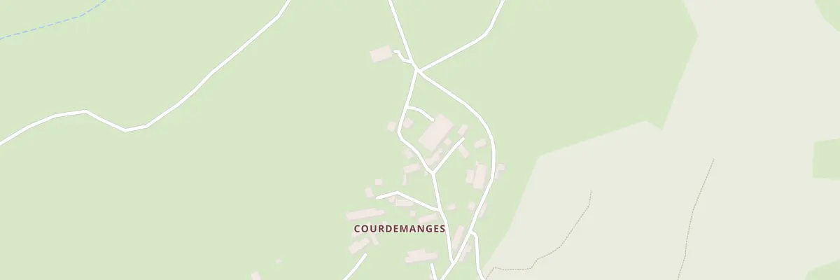 Plan du 1 Courdemanges à Charron