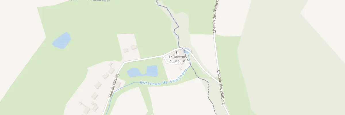 Plan du 13B Rue du Moulin à Caucourt