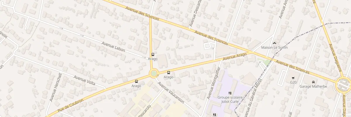 Plan du 9T Av Arago à Montfermeil