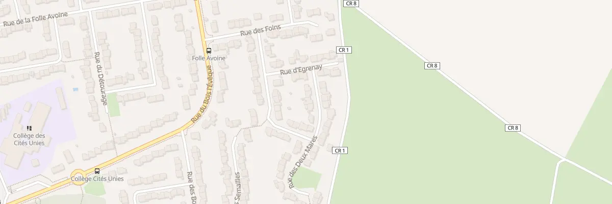 Plan du 6 Rue des Deux Mares à Combs-la-Ville