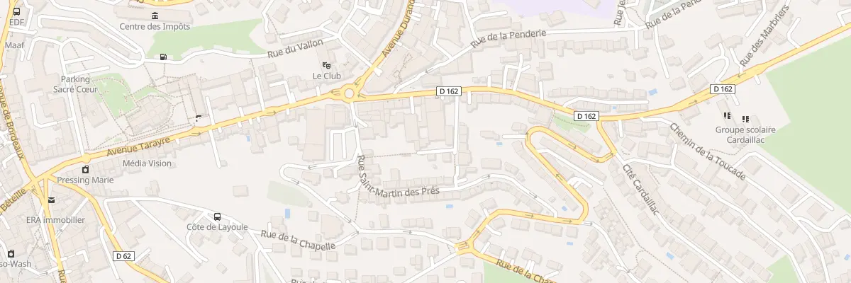 Plan du 6 Pas Etienne Cayla à Rodez