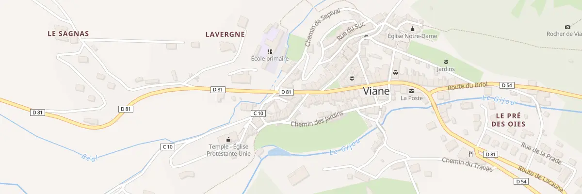 Plan du 39 Av Elysee Gaches à Viane