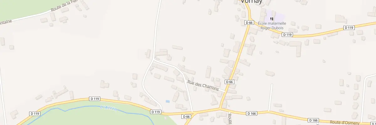 Plan du 23 Rue de l’Huilerie à Vornay