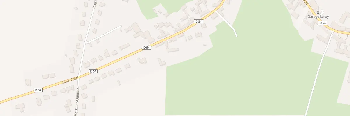 Plan du 15 Rue d’Izel à Hermaville