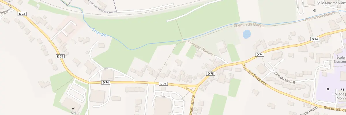 Plan du 82 Rue Léona Occre à Aubigny-en-Artois