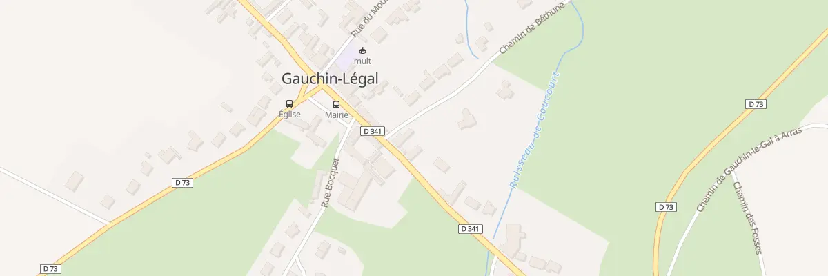 Plan du 566 Chs Brunehaut à Gauchin-Légal