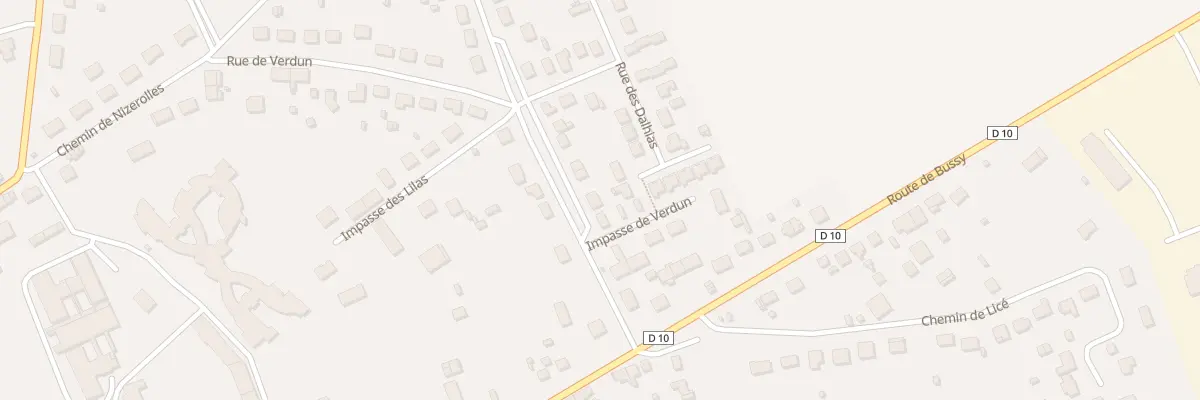 Plan du 8 Rue de Verdun à Dun-sur-Auron