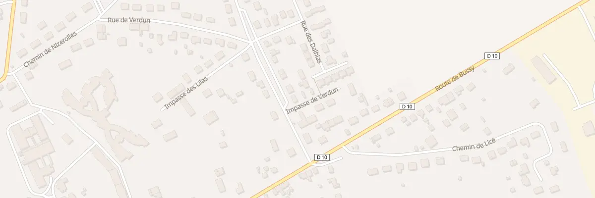 Plan du 6 Rue de Verdun à Dun-sur-Auron