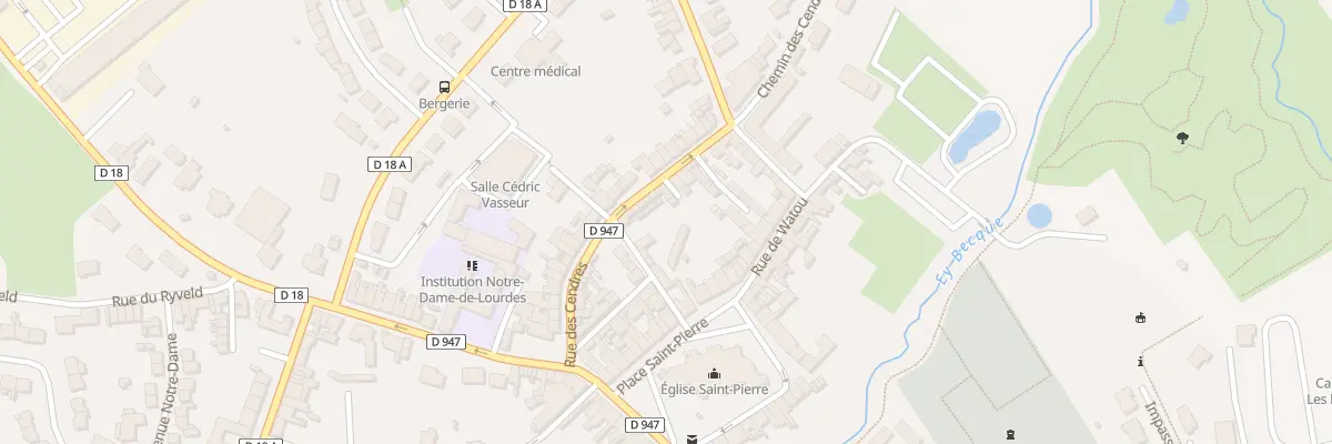 Plan du 38 Rue des Cendres à Steenvoorde