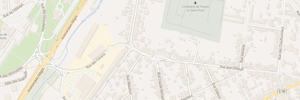 Plan du 78 Rue Jean Billaud à Montluçon