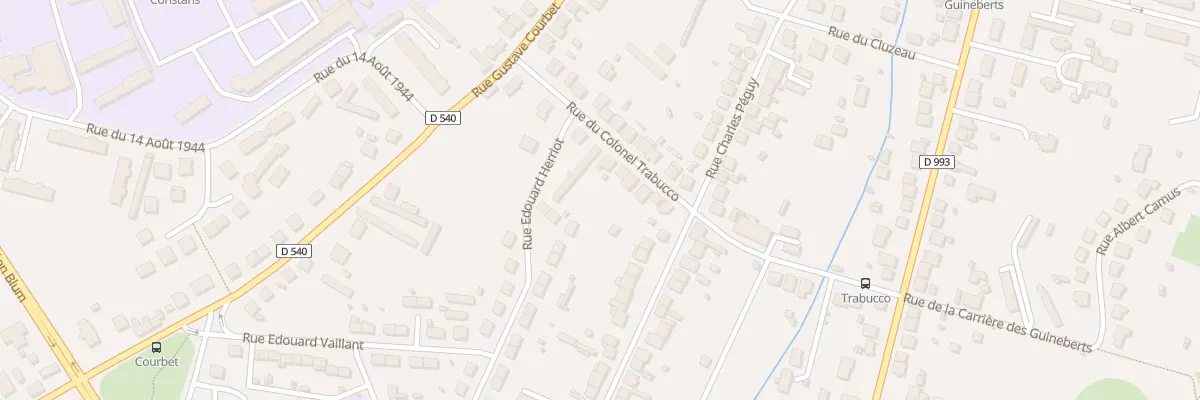 Plan du 12B Rue du Colonel Trabucco à Montluçon